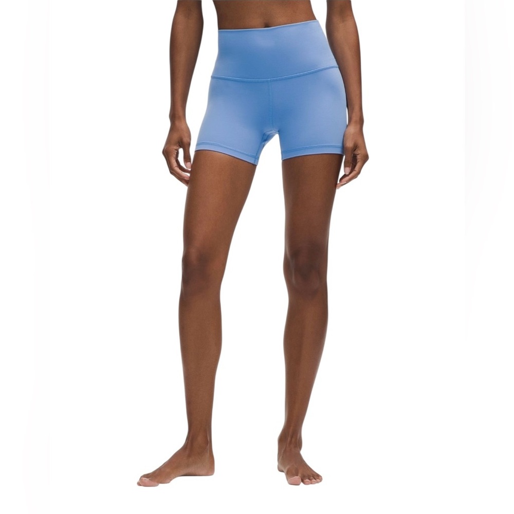 lululemon athletica Blue Bike Shorts